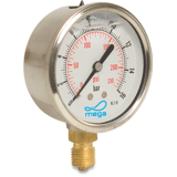 Manometer 63 0-60 glycerine 1/4 oa