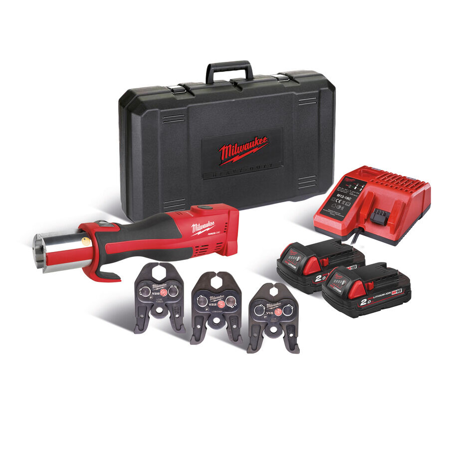 Milwaukee accu persset M18 BLHPT-202C V SET
