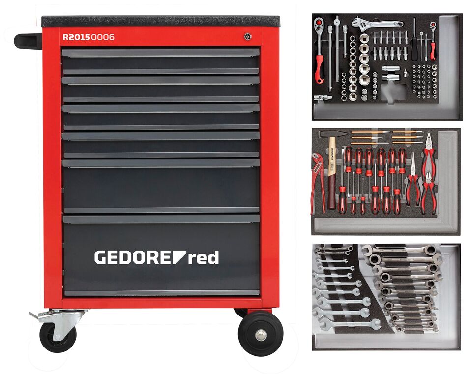Product afbeelding Gedore red Gereedschapset        130-dlg