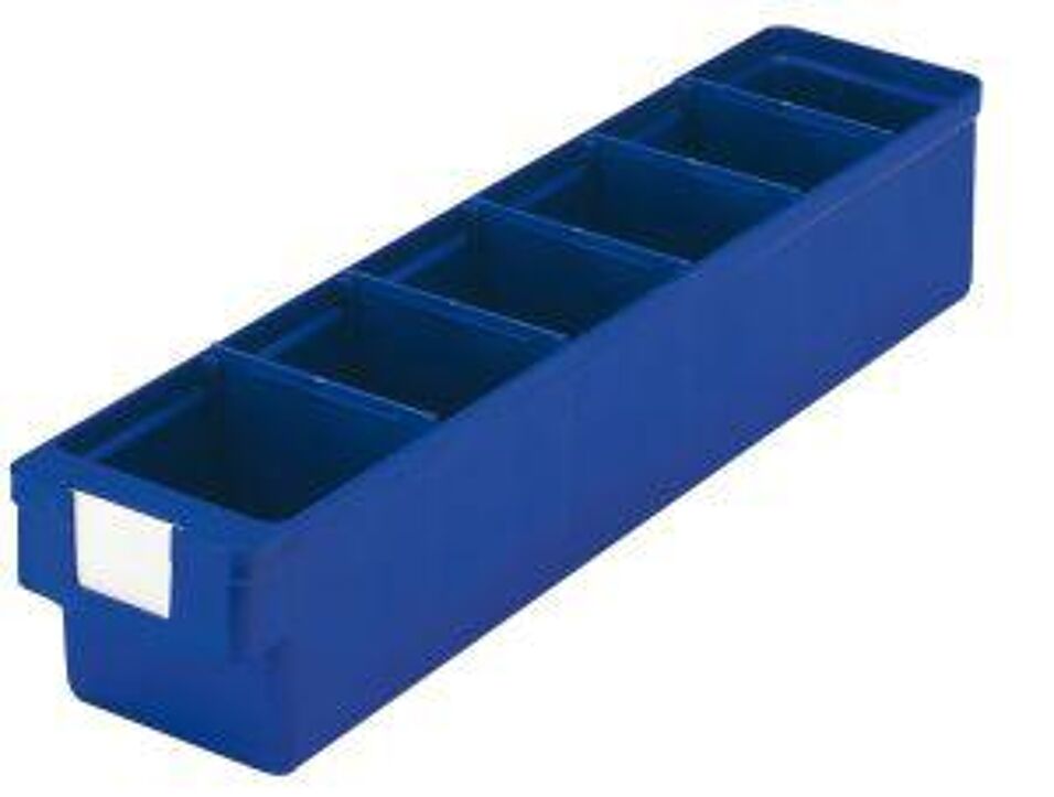 Product afbeelding Magazijnbakje PP 500x93x83 mm blauw