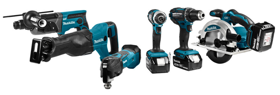 Product afbeelding Makita accu machineset          DLX6038T