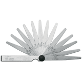 Format Precisie-voelermaat Staal 0,05-0,50mm 8 vel