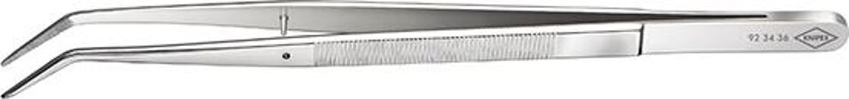 Product afbeelding Knipex Precisie-pincet spits, gebogen vernikkeld 155mm