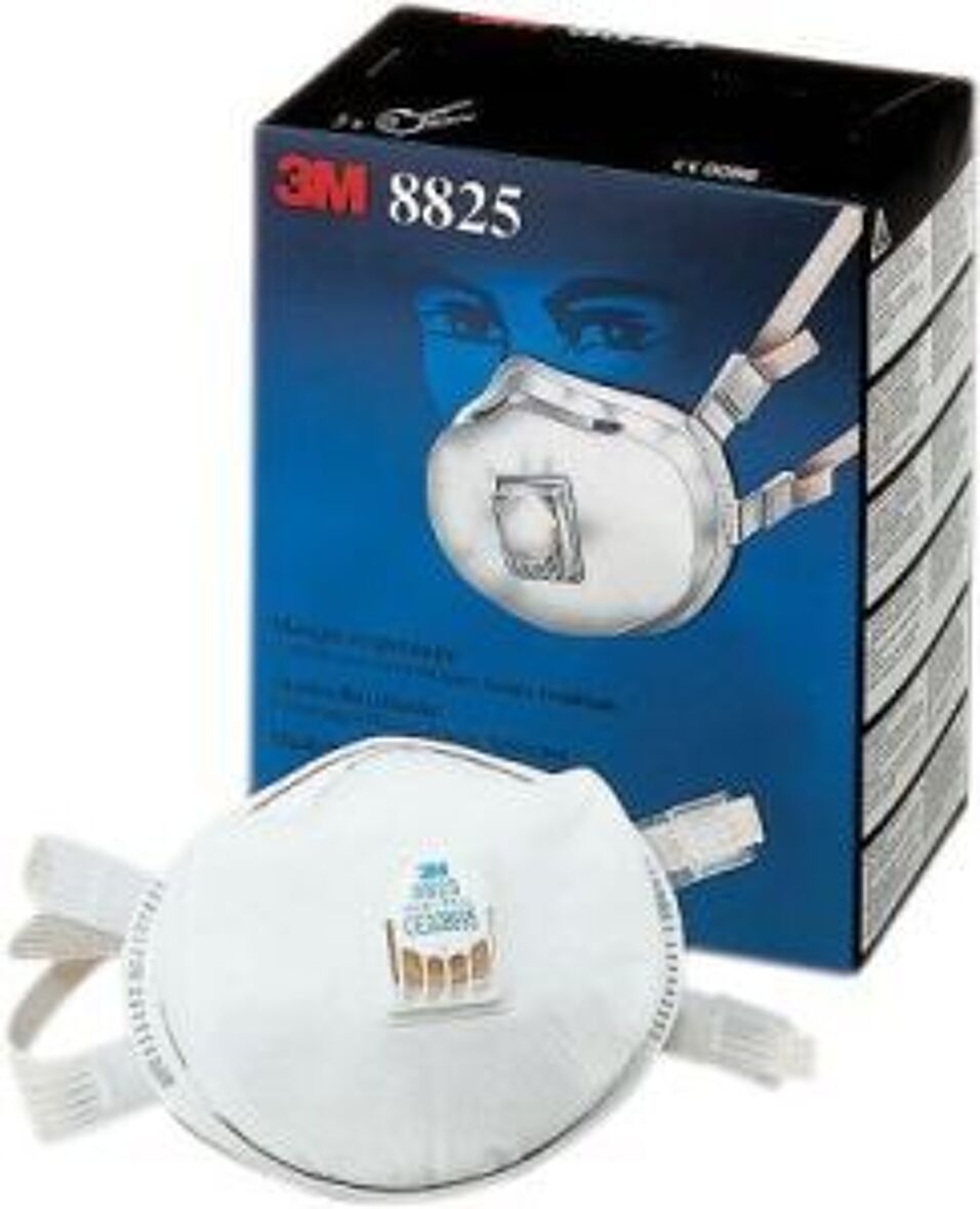 Product afbeelding 3M Aura Stofmasker, FFP1, met ventiel, 9312+