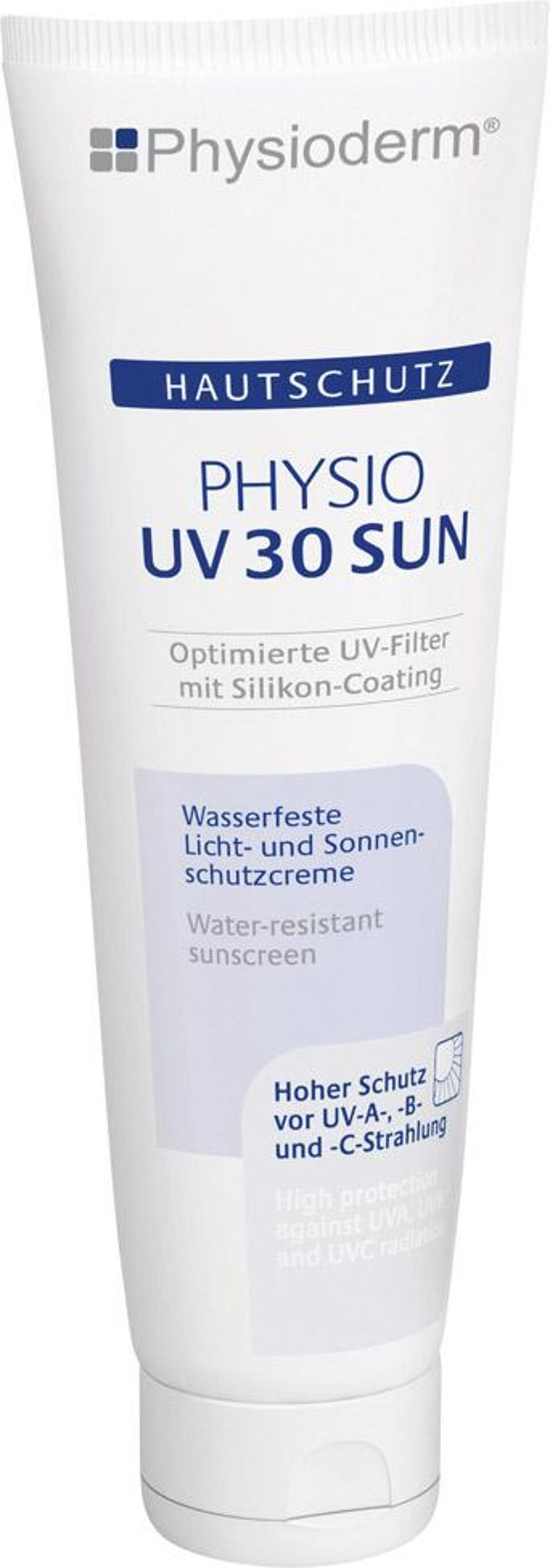 Product afbeelding Physioderm Huidbescherming Physio UV30 SUN 100 ml