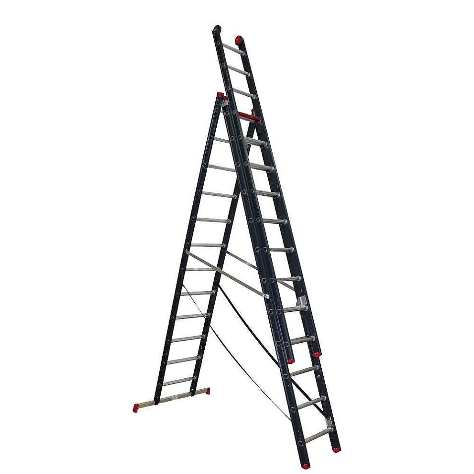 Product afbeelding Altrex Atlantis 3-delige reformladder ATR 3077 3 x 12