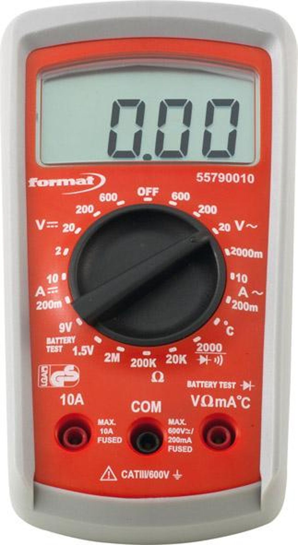 Product afbeelding Format Digitale multimeter 2-1000V