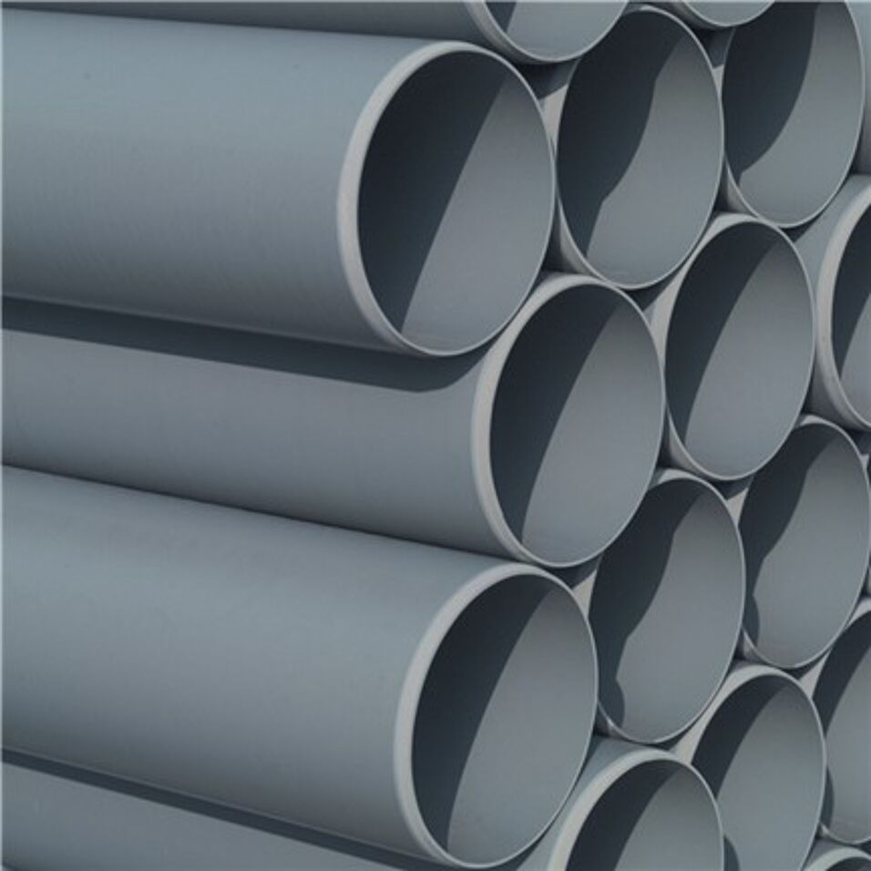 Product afbeelding Afvoerbuis PVC-U 32 mm x 3,0 mm SN4 glad grijs 5m KOMO