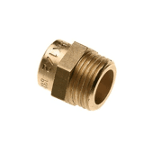 Soldeer puntstuk 3/4" konisch buitendraad  x 22 mm