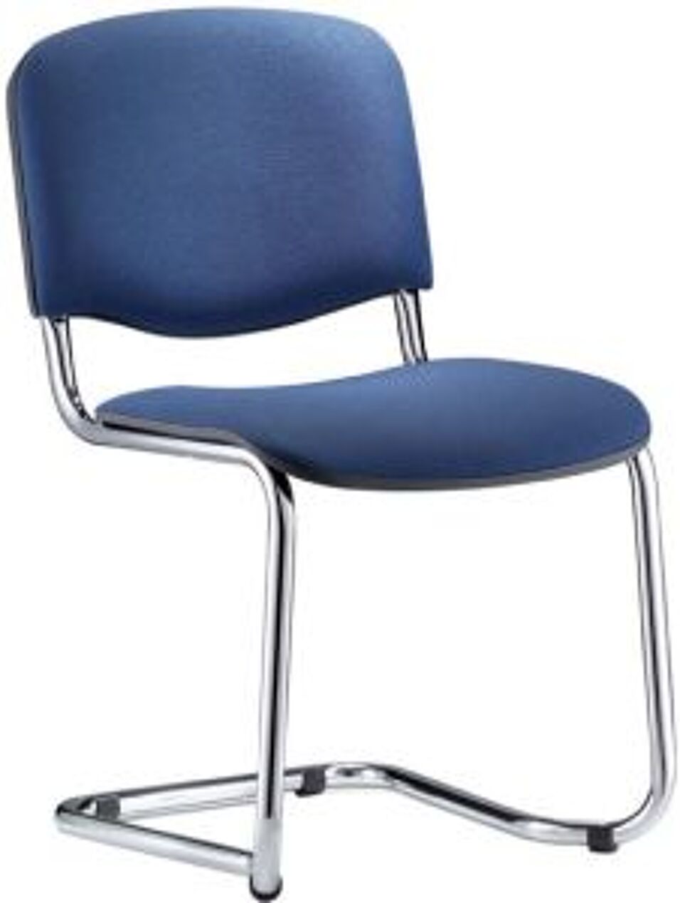 Product afbeelding Bezoekersstoel ISO swing chroom/zwart