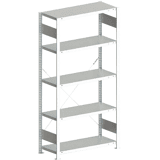 CLIP Dubbele inhaakstelling 230 DBS 2000 x 1000 x 400 verzinkt cpl. met 2 x 5 legborden