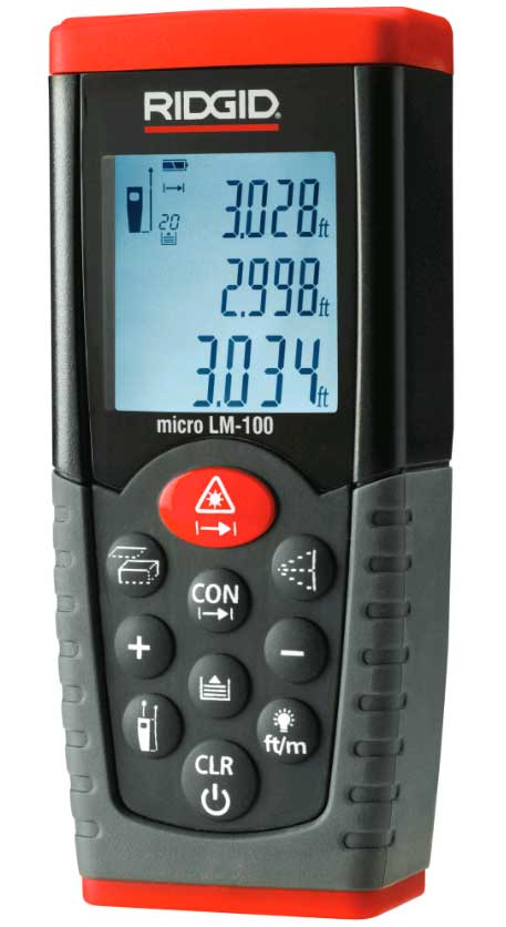 Ridgid laserafstandsmeter micro LM-100 50m