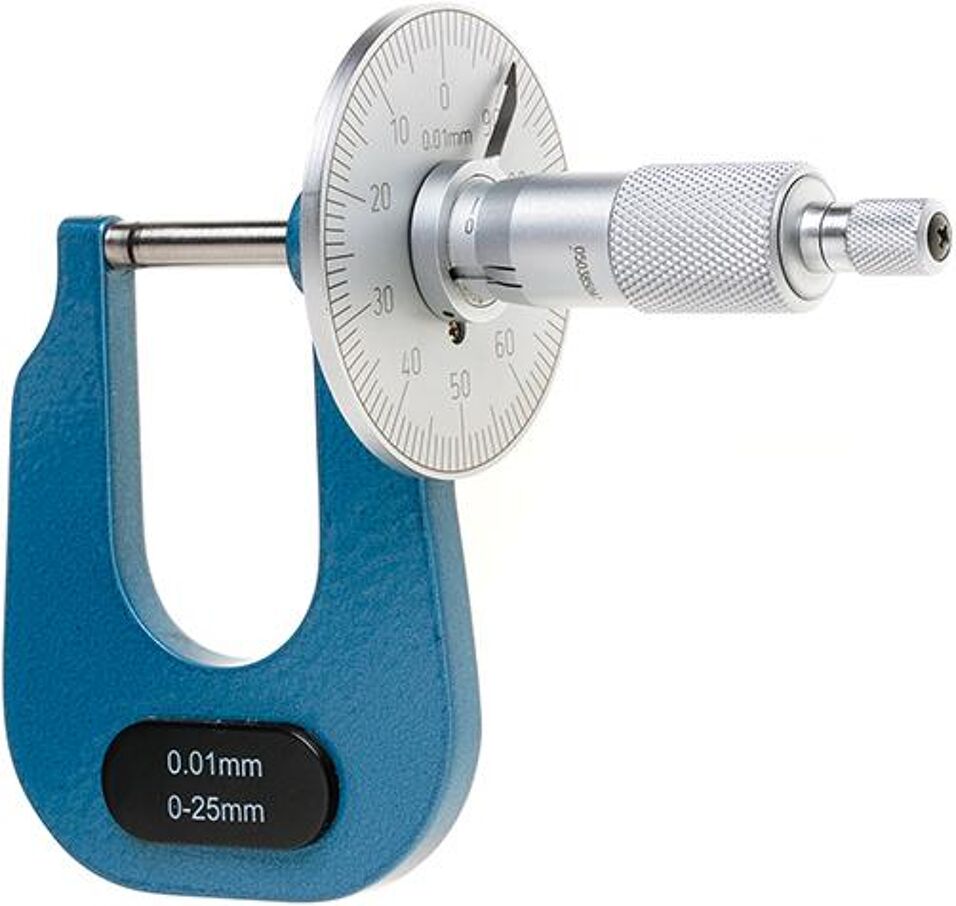 Product afbeelding Format Buitenschroefmaat met schijf 0-25mm