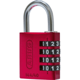 ABUS hangslot cijfercode 144/40 rood Lock-Tag