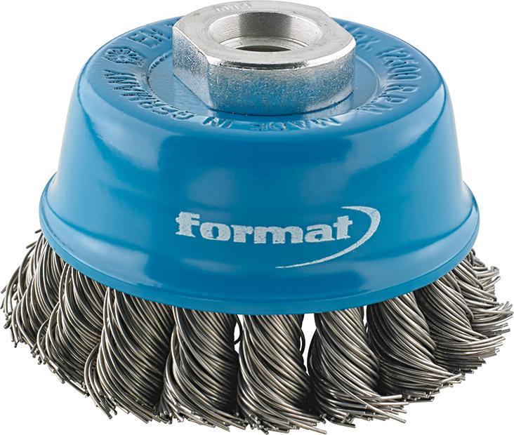 Format Komborstel Staaldraad getordeerd 65x0,5mm
