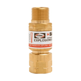 Harris terugslagklep zuurstof 177-GR 1/4