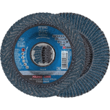 Pferd POLIFAN-lamellenslijpschijf- PFR 115-M Z 40 SGP CURVE STEELOX/X-LOCK