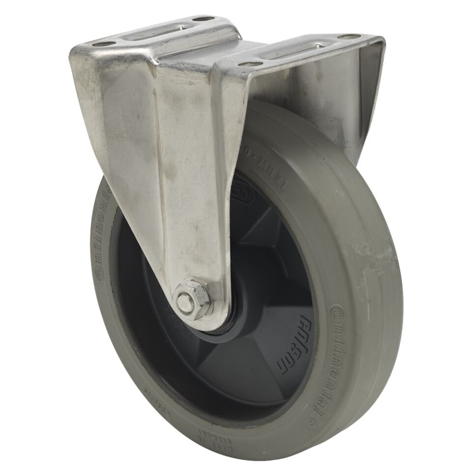 Product afbeelding Colson bokwiel FXRG met topplaat 200 x 50mm 380kg