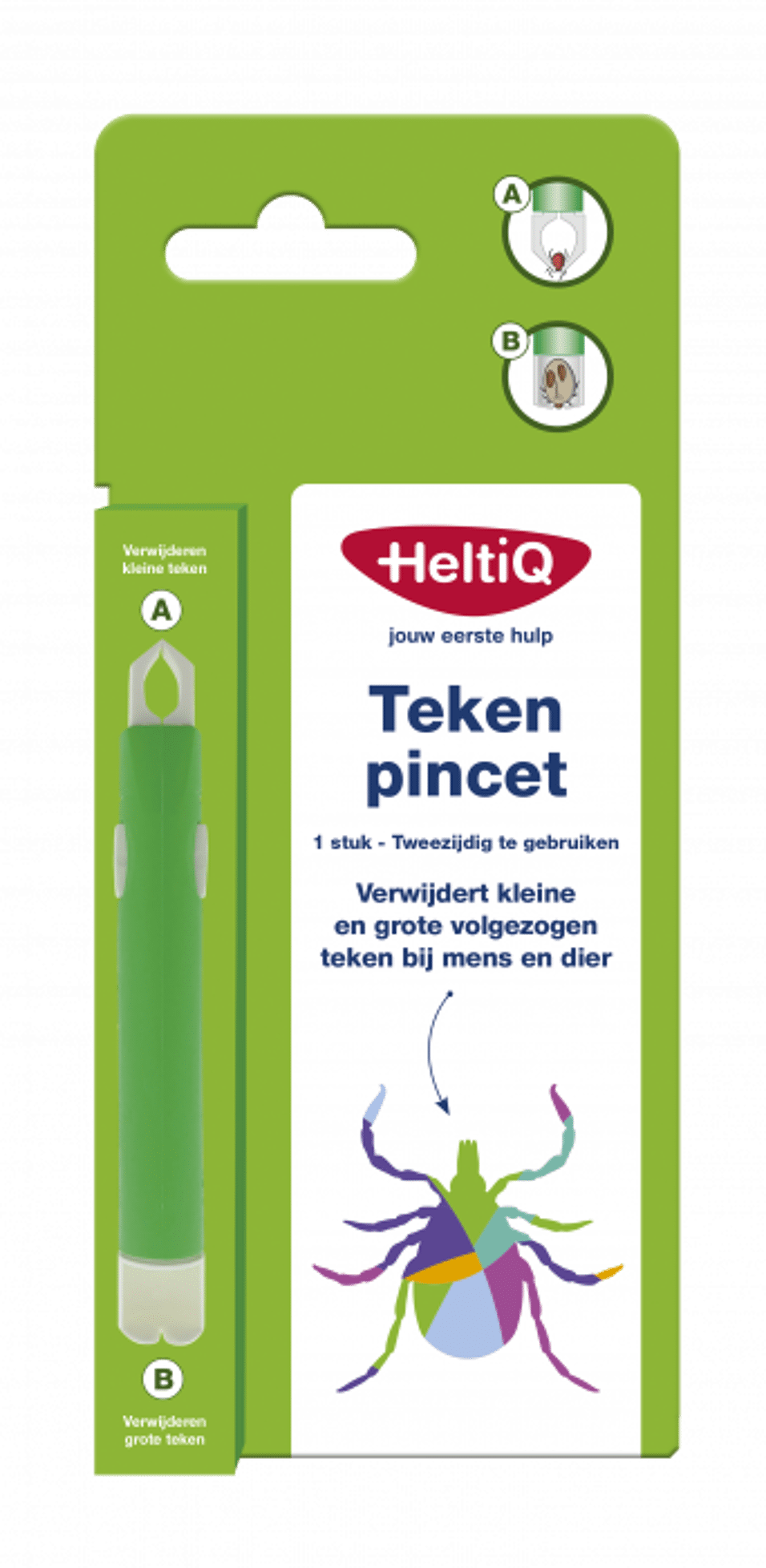 Product afbeelding HeltiQ Tekenpincet