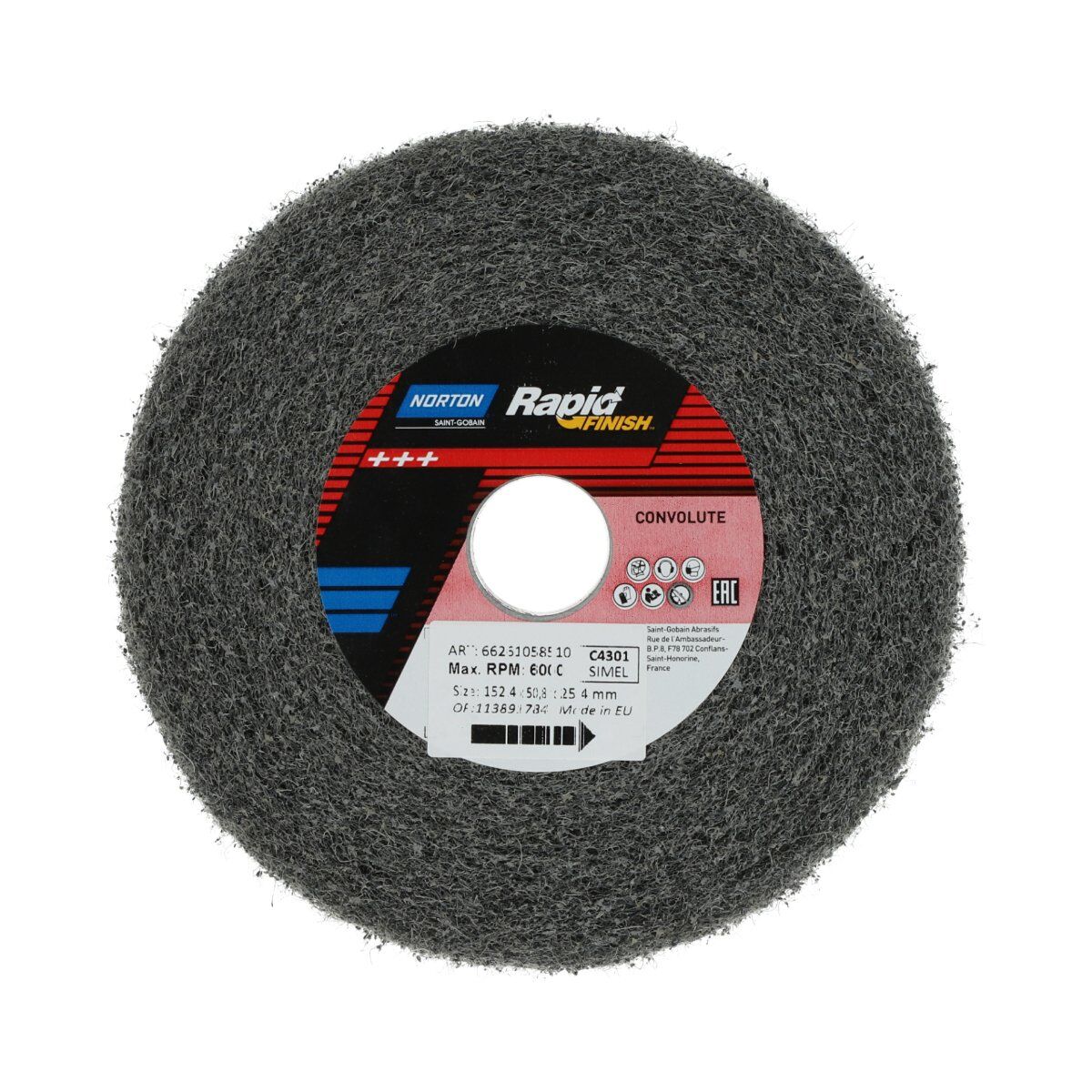 Bear tex schijf dcs medium 150x50x25.4