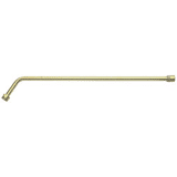 Sievert halspijp 50 cm messing 350701