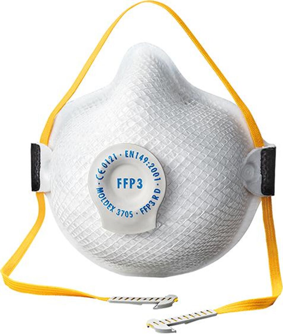 Product afbeelding Moldex masker 3705 ventiel FFP3 R D