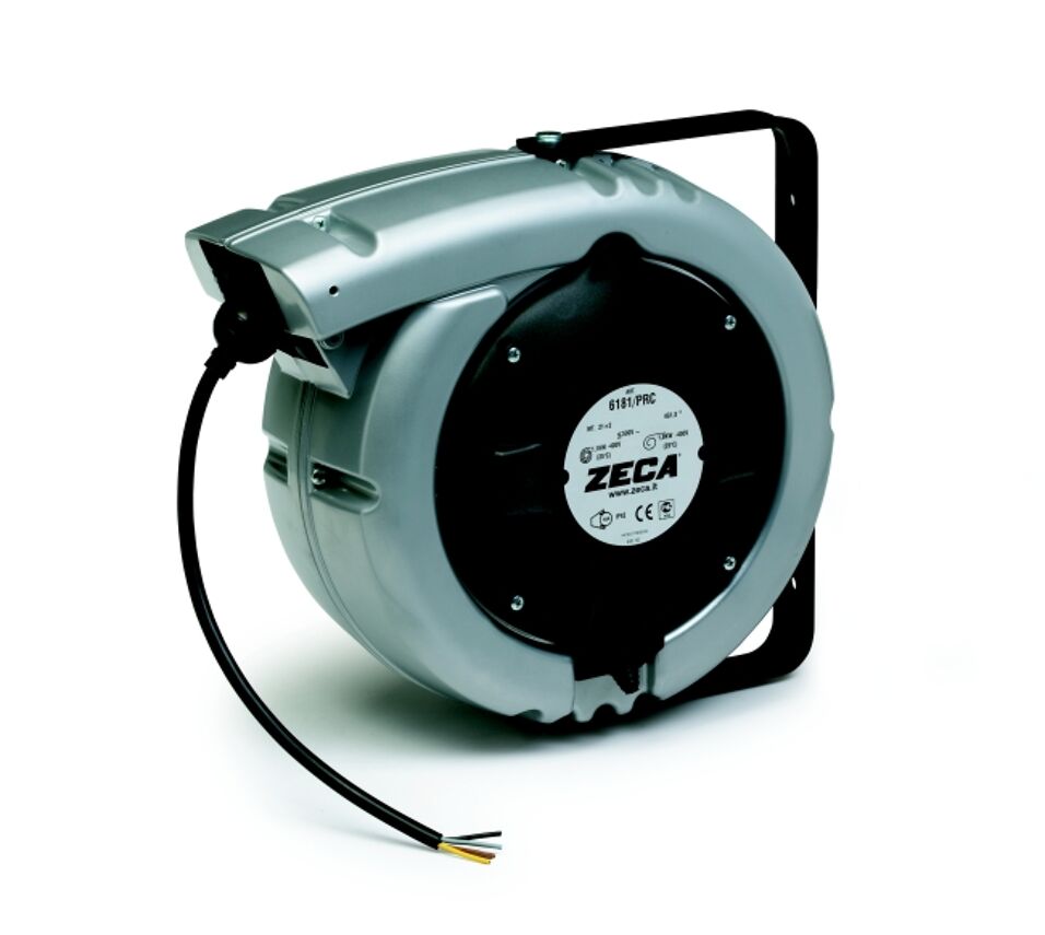 Product afbeelding Zeca kabelhaspel 6022/PRC H05VV-F 5x2,5mm2 10m