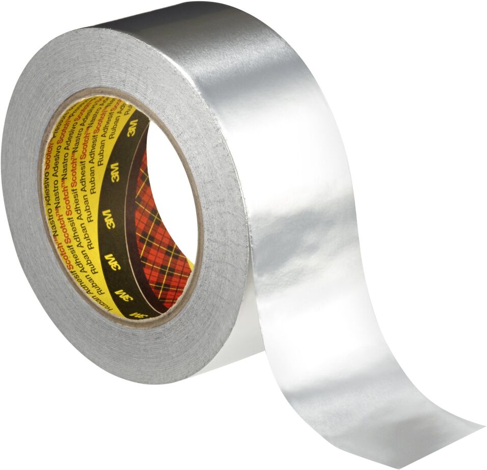 Product afbeelding 3M Aluminium Tape 1436, Zilver, 50 mm x 50 m