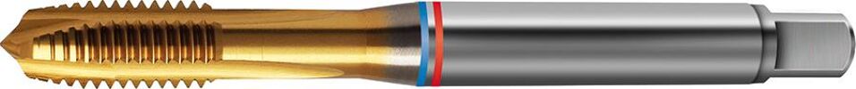 Product afbeelding Format Machinetap voor doorlopende gaten HSSE PM TiN D376 ISO2/6H M18