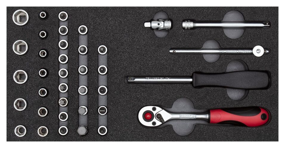 Product afbeelding Gedore red Dopsleutelset 1/4