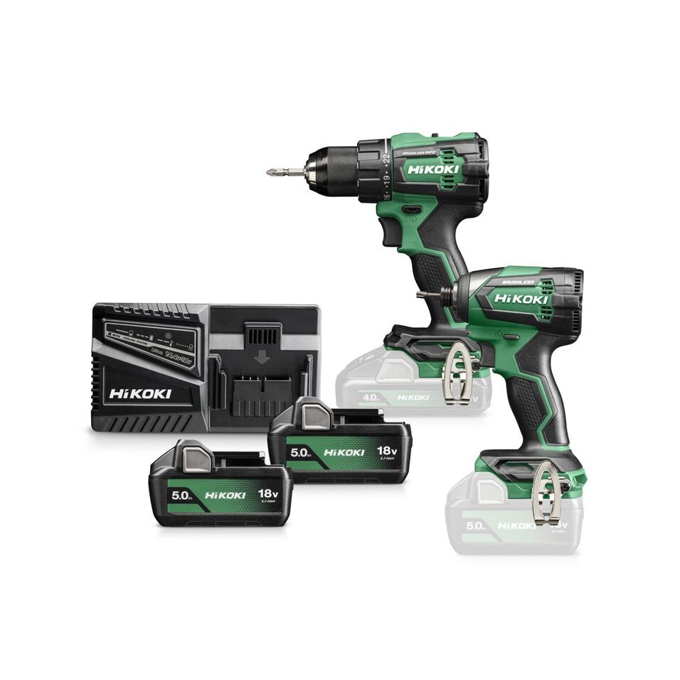 Product afbeelding HiKOKI accu machineset         KC18DEWBZ