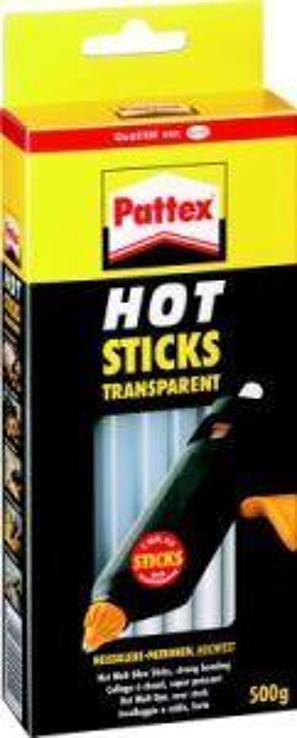 Product afbeelding Pattex lijmpatronen transpartant 500 g