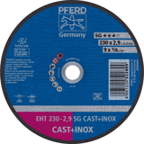 Pferd doorslijpschijf EHT 230-2,9 SG CAST+INOX