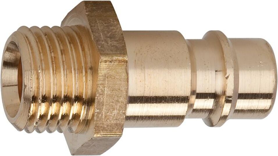 Product afbeelding Riegler Insteeknippel NW 7,2 messing met buitendraad 1/4"