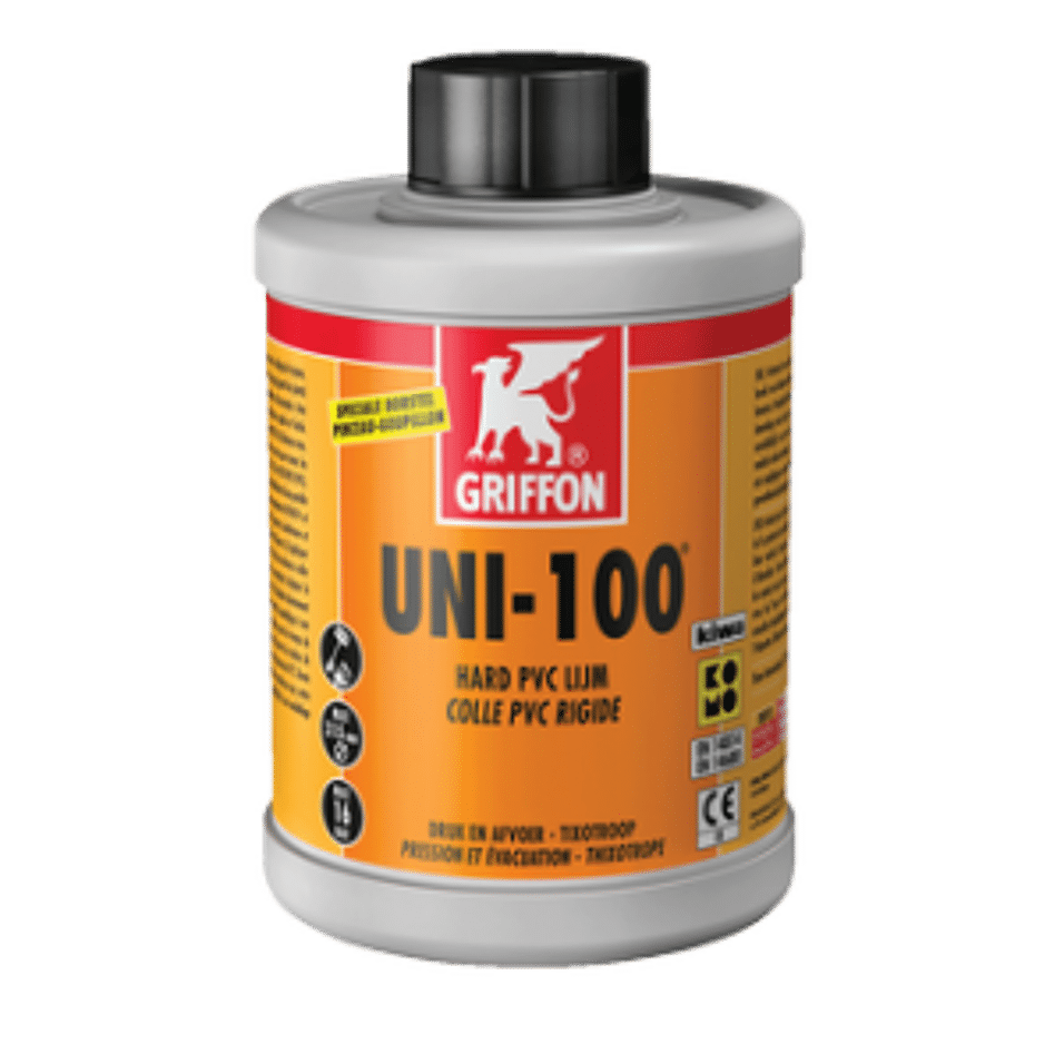 Product afbeelding Griffon pvc-lijm uni-100      1 lt