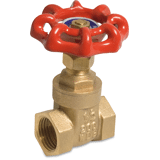 Mega Schuifafsluiter messing 3" binnendraad 16 bar type 201