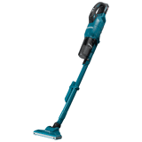 Makita accu steelstofzuiger blauw CL003GZ