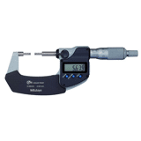 Mitutoyo digitale schroefmaat 0-25mm met getrapte meetvlakken