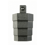 Gedore Hex sett.adapter 1/4 SD 5/16-1/2AF