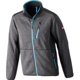 fortis softshell gebreid grijsblauw