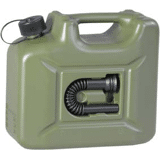Brandstof-jerrycan Profi olijfgroen 10 l