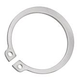Zekeringsring voor assen DIN 471 RVS - 4x0,4 mm