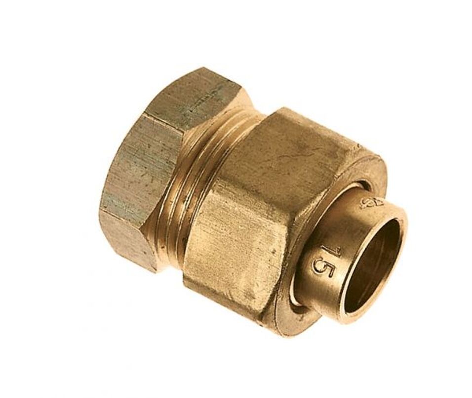 Product afbeelding Soldeer koppeling-bi/gas 1/2 x  15