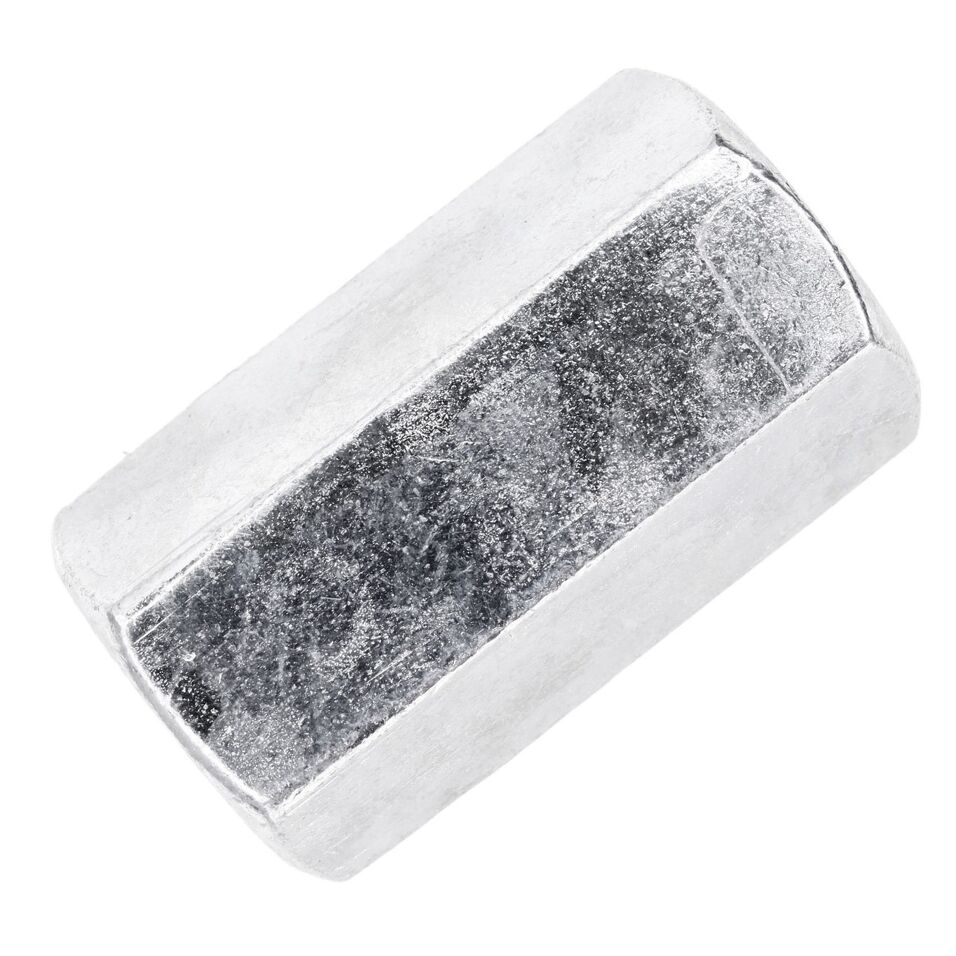 Product afbeelding Zeskantverbindingsmoer 3 x d DIN 6334 Elvz 10.9 - M10