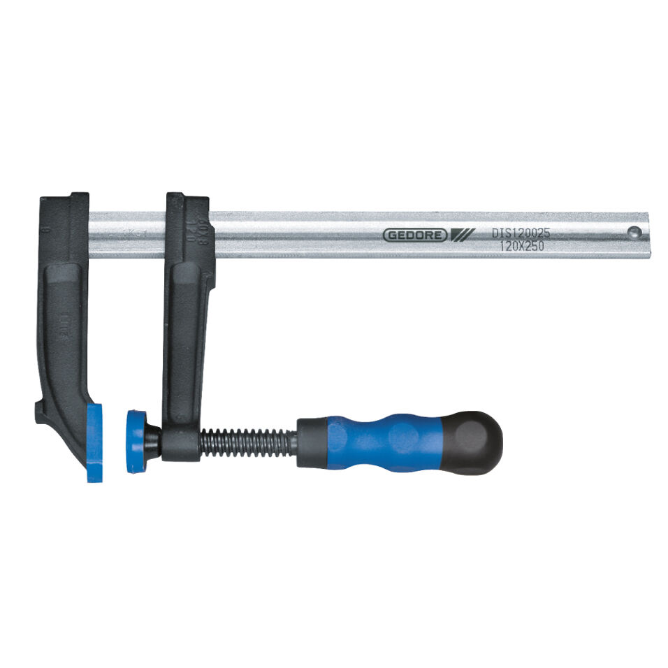 Product afbeelding Gedore Tempergietijzer-lijmtang met houten greep 100x200 mm DIS100020