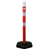 Kettingpalen, r/w, 1000mm,  63mm