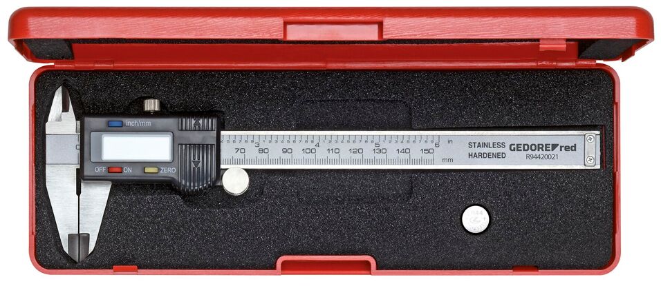Product afbeelding Gedore red Schuifmaat digitaal     153mm
