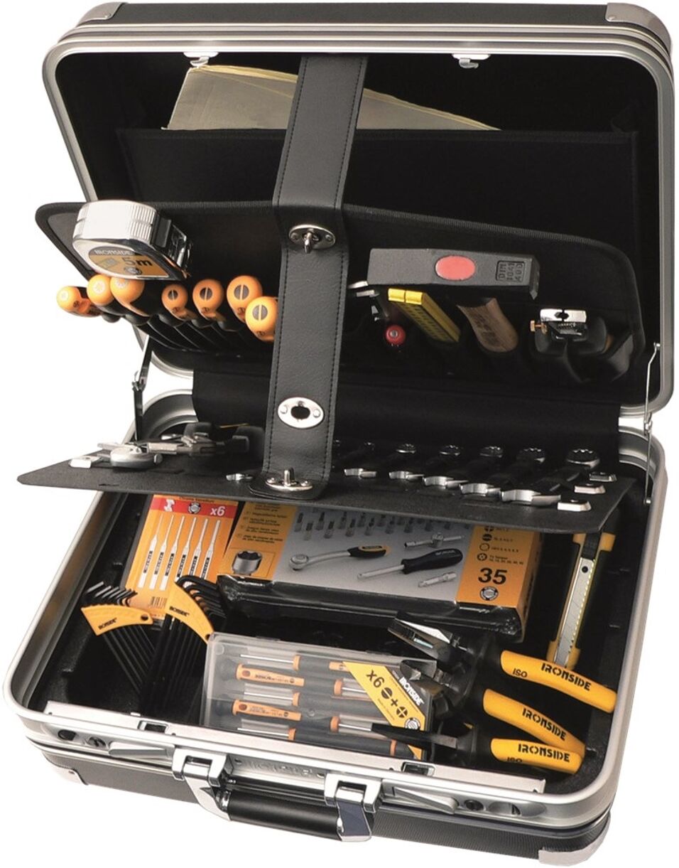 Product afbeelding Ironside gereedschapkoffer gevuld 88dlg