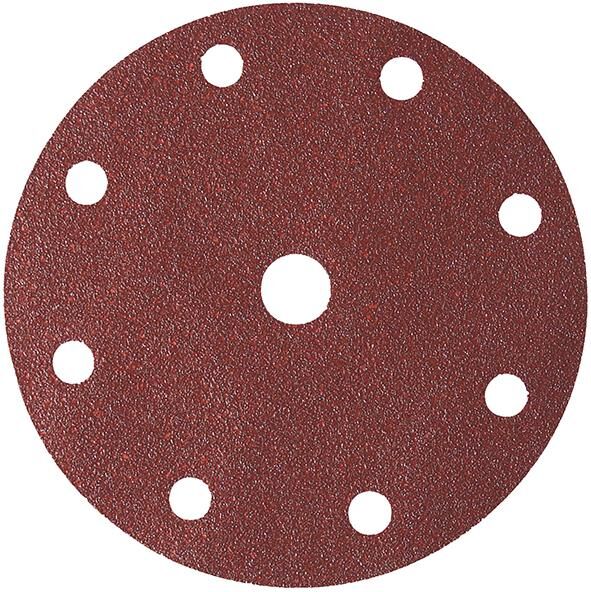 Format Klittenband-schuurschijf 9 gaten Hout 150mm K60