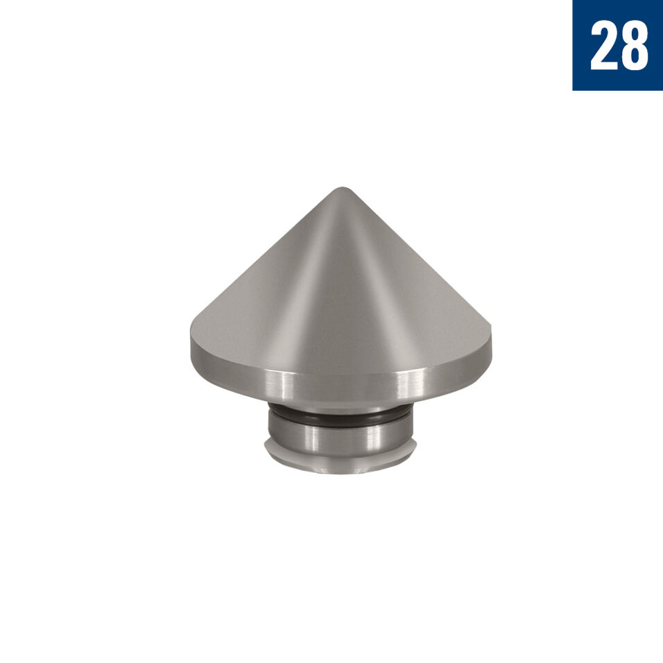 Product afbeelding Demmeler kegelopname   58mm gehard staal
